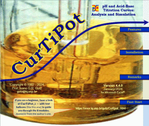 CurTiPot - Acid-Base pH and Virtual Titration freeware
